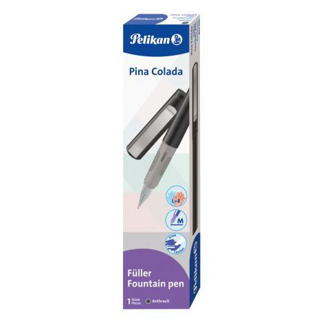 Pióro wieczne Pelikan Pina Colada M, Czarne - 3